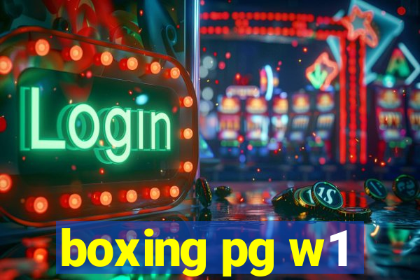 boxing pg w1